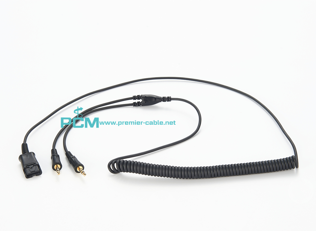 QD to 3.5mm Quick Disconnect cable	